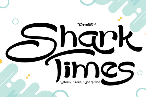 Shark Times Font JH-CreativeFont 