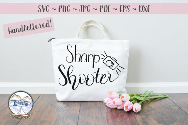 Sharp Shooter Design for Photographers SVG Lakeside Cottage Arts 