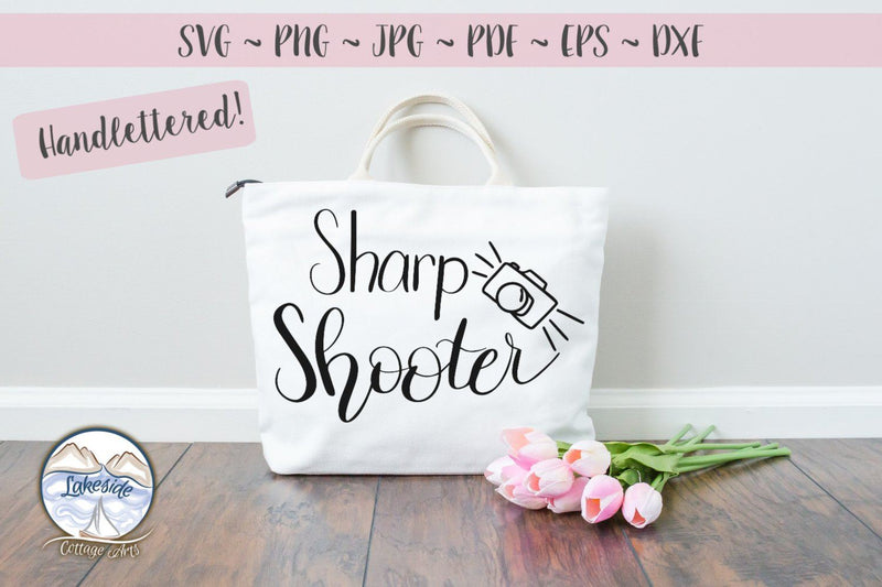 Sharp Shooter Design for Photographers SVG Lakeside Cottage Arts 