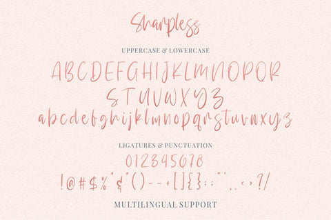 Sharpless – Handwritten With Doodle Font Good Java 