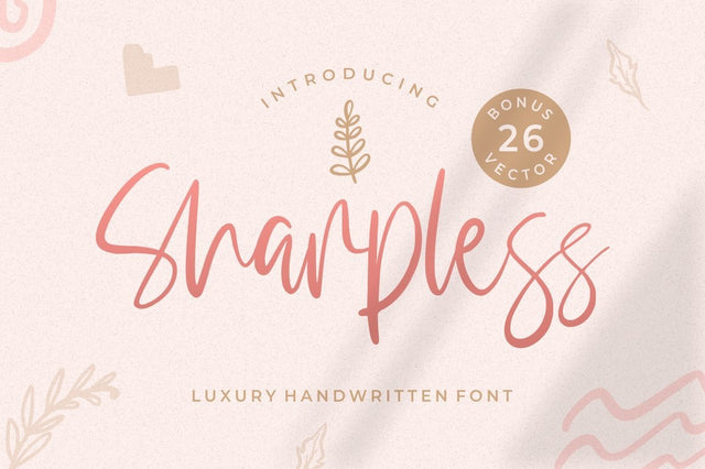 Sharpless – Handwritten With Doodle Font Good Java 