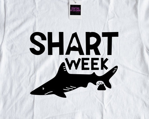 Shart Week Shark Poop Adult SVG Design SVG Crafting After Dark 