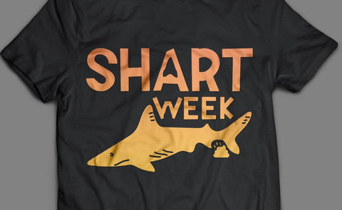 Shart Week Shark Poop Adult SVG Design SVG Crafting After Dark 