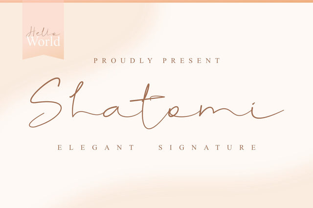 Shatomi Font Dumadistyle 