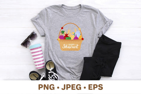 Shavuot sublimation design. Jewish holiday decorations Sublimation LaBelezoka 