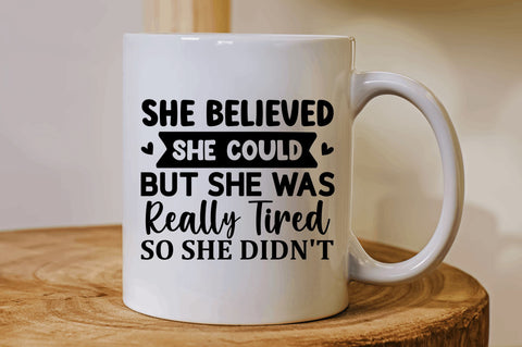 She believed she could but SVG SVG Regulrcrative 