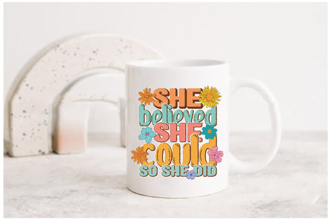 She Believed She Could Retro Sublimation Sublimation Jagonath Roy 