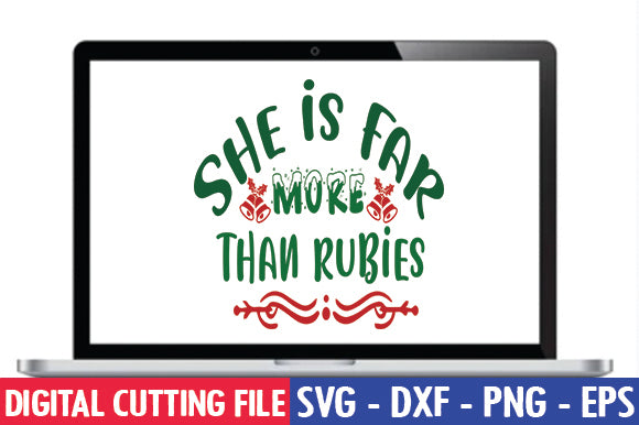 She is far more than rubies SVG SVG thesvgfactory 