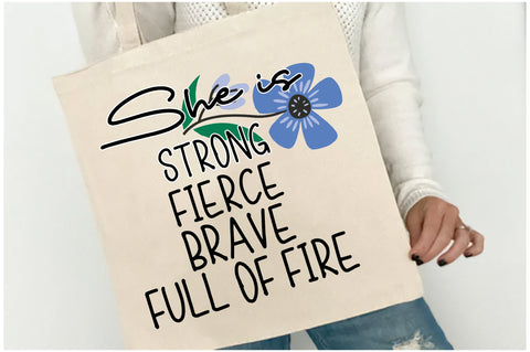 She is Strong Fierce Brave Sublimation Sublimation Jagonath Roy 