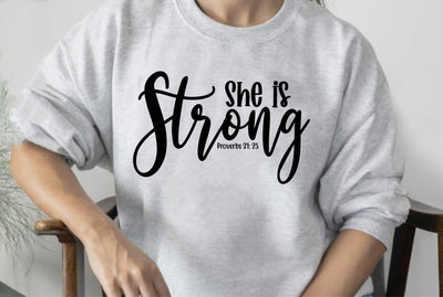 She is Strong SVG orpitasn 