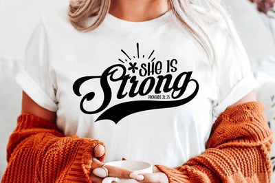 She is Strong SVG orpitasn 