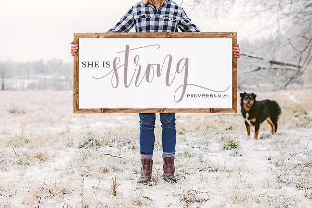 She Is Strong SVG So Fontsy Design Shop 