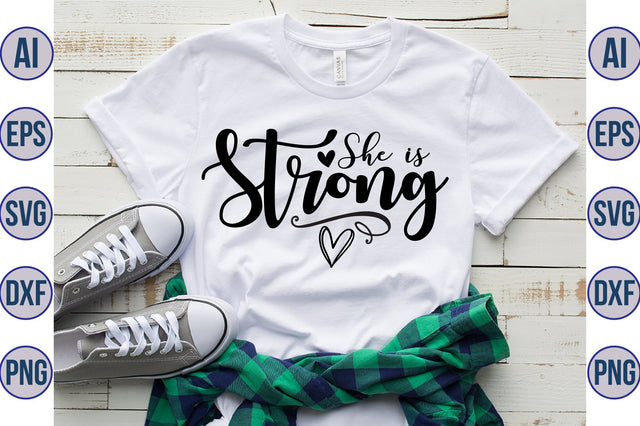 She is Strong svg SVG orpitasn 