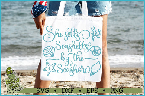She Sells Seashells SVG File SVG Crunchy Pickle 