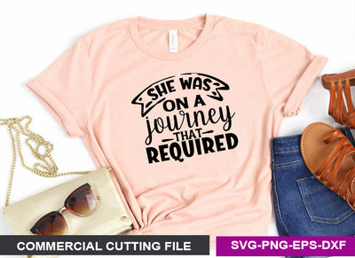 She was on a journey that required SVG SVG CraftingStudio 
