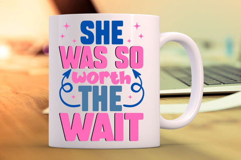 She was so worth the wait SVG Designangry 