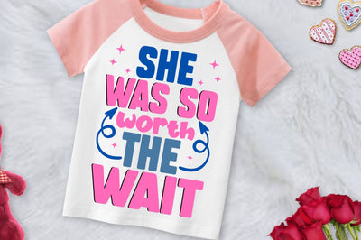 She was so worth the wait SVG Designangry 