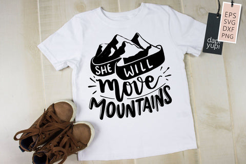 She Will Move Mountains SVG dapiyupi store 