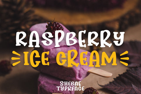 Shebae A Charming & Quirky Serif Font Font Balevgraph Studio 