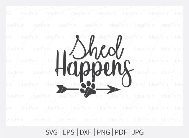 Shed Happens svg, Dogs SVG, Dog Bandana SVG, Dog Life svg, Dog Bandana Designs, Dog Mom, Dog png, Dog jpg, Dog dxf SVG Dinvect 