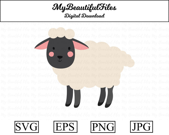 sheep - animal SVG MyBeautifulFiles 