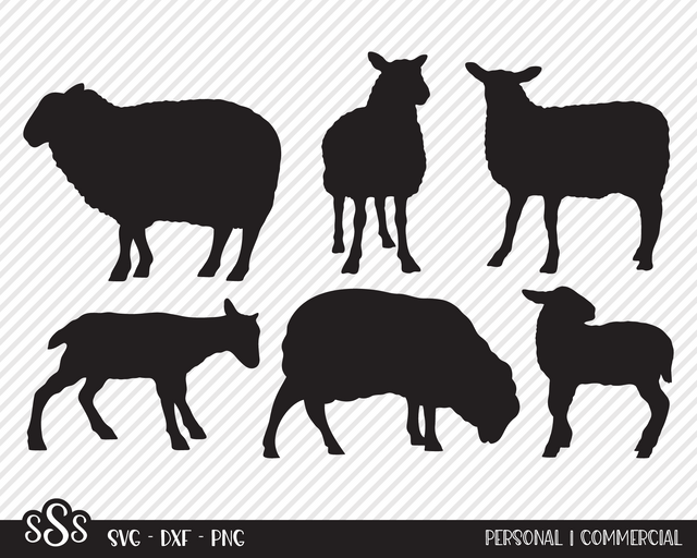 Sheep Bundle | Country SVG SVG Texas Southern Cuts 