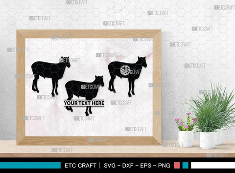 Sheep Monogram, Sheep Silhouette, Sheep SVG, Buck Sheep Svg, Cheviot Sheep Svg, Columbia Sheep Svg, Rambouillet Sheep Svg, Female Bighorn Sheep Svg, SB00318 SVG ETC Craft 