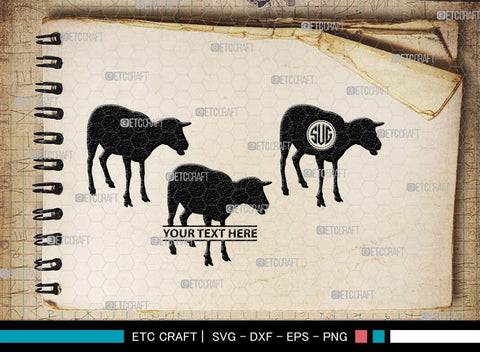Sheep Monogram, Sheep Silhouette, Sheep SVG, Buck Sheep Svg, Cheviot Sheep Svg, Columbia Sheep Svg, Rambouillet Sheep Svg, Female Bighorn Sheep Svg, SB00318 SVG ETC Craft 