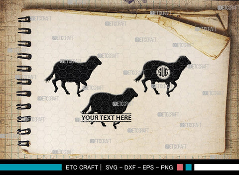 Sheep Monogram, Sheep Silhouette, Sheep SVG, Buck Sheep Svg, Cheviot Sheep Svg, Columbia Sheep Svg, Rambouillet Sheep Svg, Female Bighorn Sheep Svg, SB00318 SVG ETC Craft 