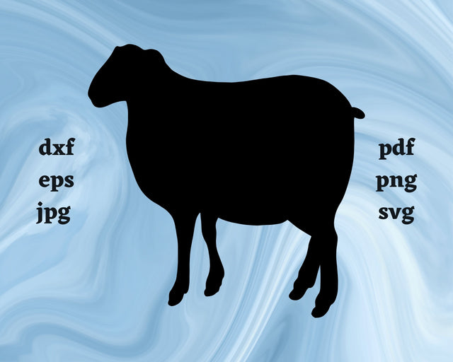 Sheep SVG Cut File SVG Northern Light SVG 