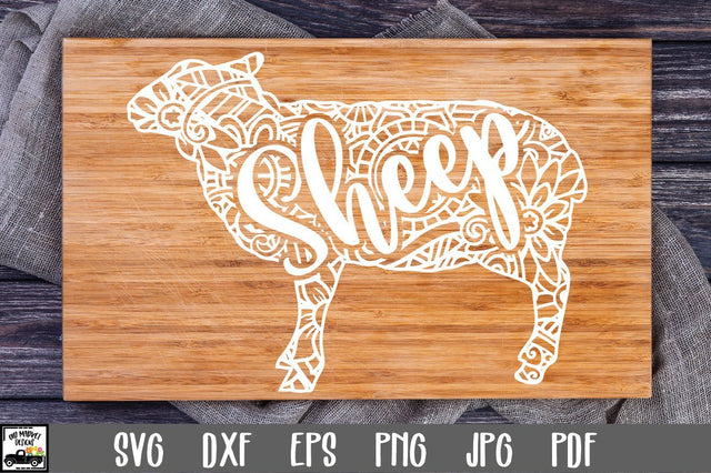 Sheep SVG File - Sheep Mandala SVG SVG Old Market 