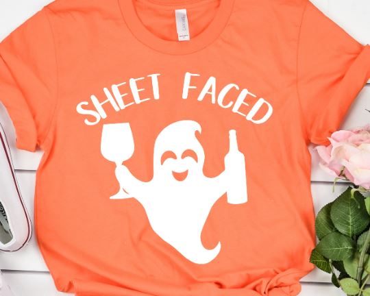 Sheet Faced Halloween SVG SVG She Shed Craft Store 