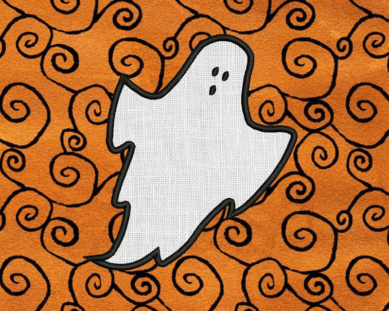 Sheet Ghost Applique Embroidery Design Embroidery/Applique Designed by Geeks 