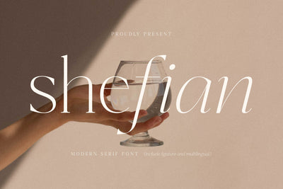 Shefian Typeface Font Storytype Studio 