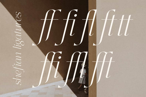 Shefian Typeface Font Storytype Studio 