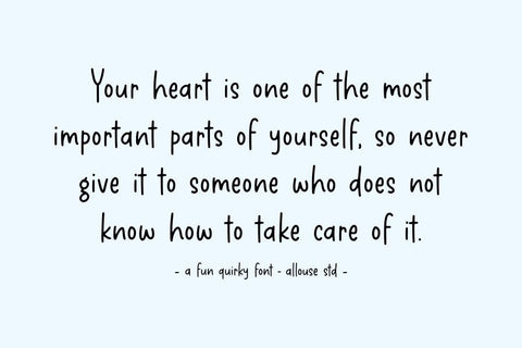 Sheilablue Font Allouse.Studio 