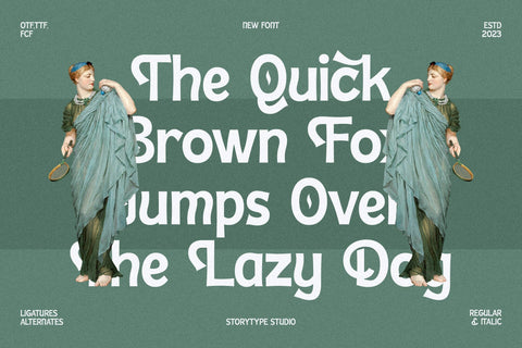 Sheiron Rodina Typeface Font Storytype Studio 