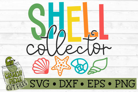 Shell Collector SVG File SVG Crunchy Pickle 