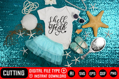 Shell Yeah SVG CraftlabSvg29 