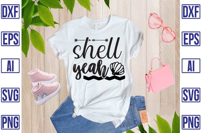 Shell Yeah SVG CraftlabSvg29 