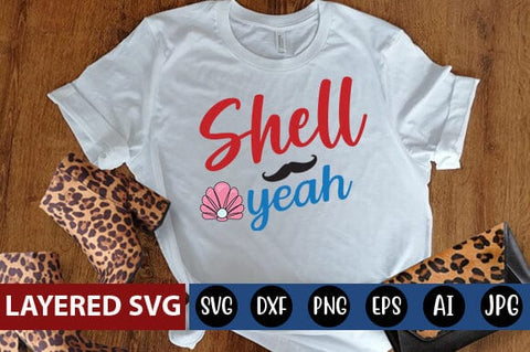 shell yeah Svg SVG Blessedprint 