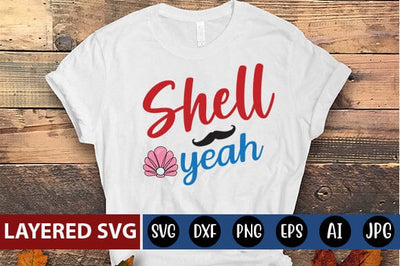 shell yeah Svg SVG Blessedprint 