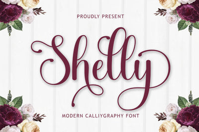 Shelly Script Font muhammadzeky 