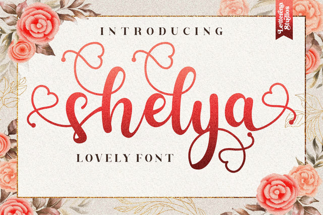 Shelya Font Letterena Studios 