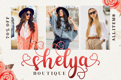 Shelya Font Letterena Studios 