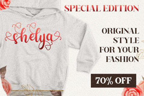 Shelya Font Letterena Studios 