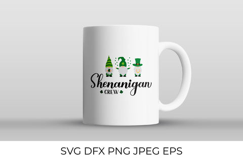 Shenanigan crew. Funny St. Patrick’s day quote SVG LaBelezoka 