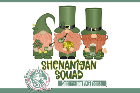 Shenanigan Squad Sublimation Sublimation QueenBrat Digital Designs 