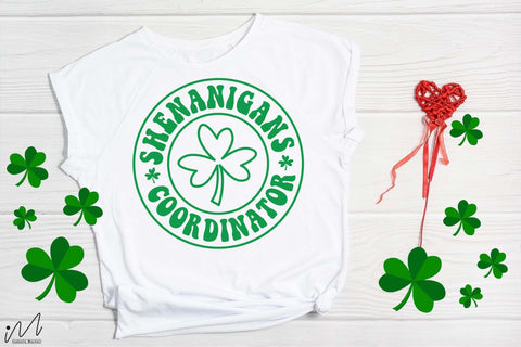 Shenanigans Coordinator svg, Shenanigans Coordinator t shirt, St Patrick's Day svg,St Patricks Day,St Patricks Day shirt,Shamrock Svg SVG Isabella Machell 