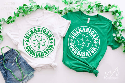 Shenanigans Coordinator svg, Shenanigans Coordinator t shirt, St Patrick's Day svg,St Patricks Day,St Patricks Day shirt,Shamrock Svg SVG Isabella Machell 